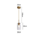 Crissy LED Glass Hanging Lamp