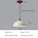 Minimal White Design LED Suspension Light