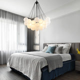 Nordic Frosted Glass Ball Chandelier