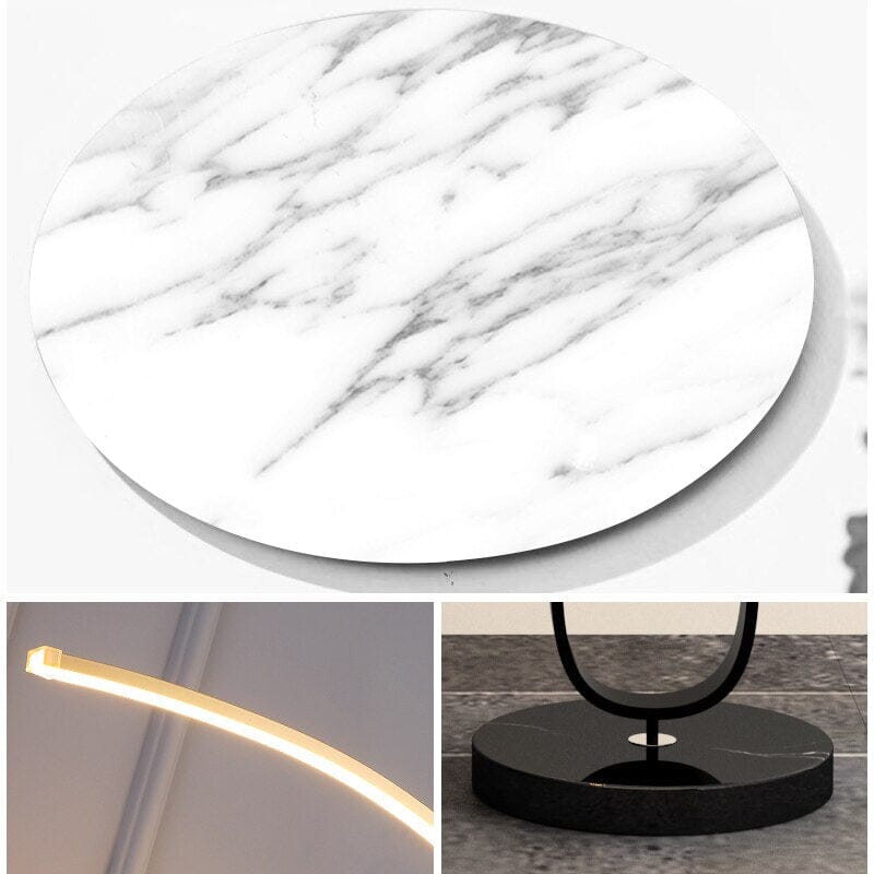 Klevin Marble Tray Floor Lamp