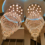 Bayswater Crystal Long Chandelier