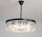 American K9 Crystal  Black Pendant Light