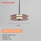 Creative Disc Art Pendant Lamps