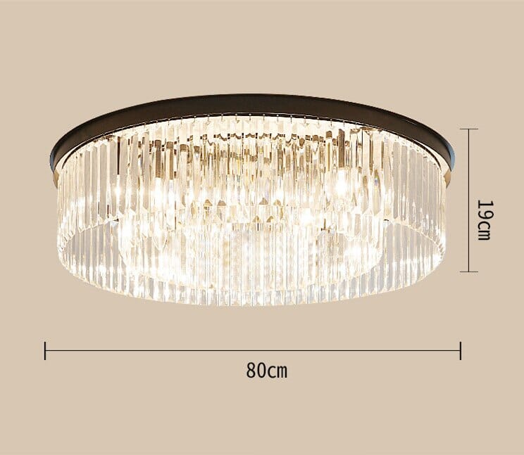 American K9 Crystal  Black Pendant Light