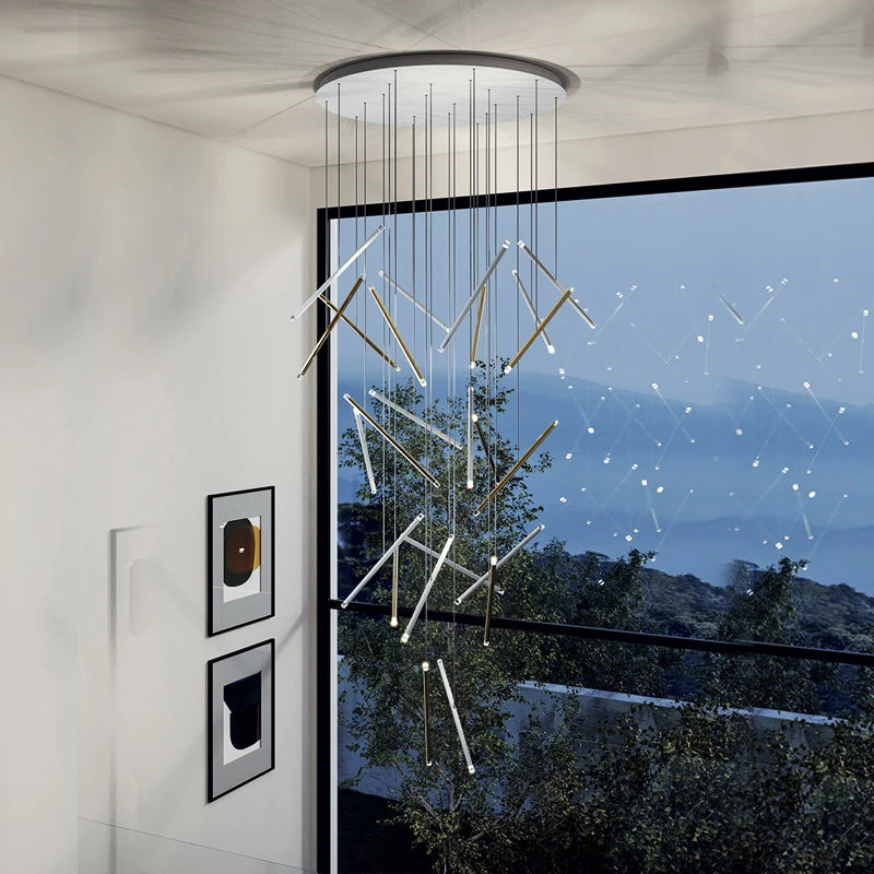 Nano Tube Chandelier