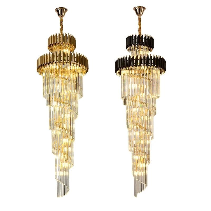 Luxury Safa Spiral Crsytal Chandelier