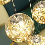 Glass Ball Ashante Chandelier
