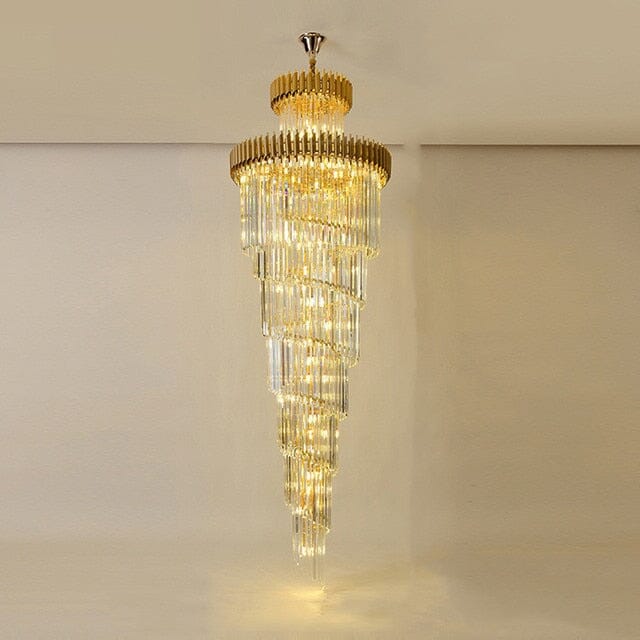 Luxury Safa Spiral Crsytal Chandelier
