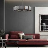 Industrial Style Black Metal Ceiling Chandeliers