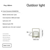 Modern Terrace Garden Outdoor Lights