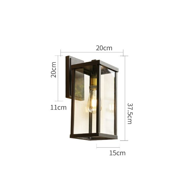 Zahid Bulb Outdoor Wall Lamps