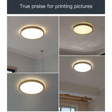 Smart Remote Control LED Wood Chandelier