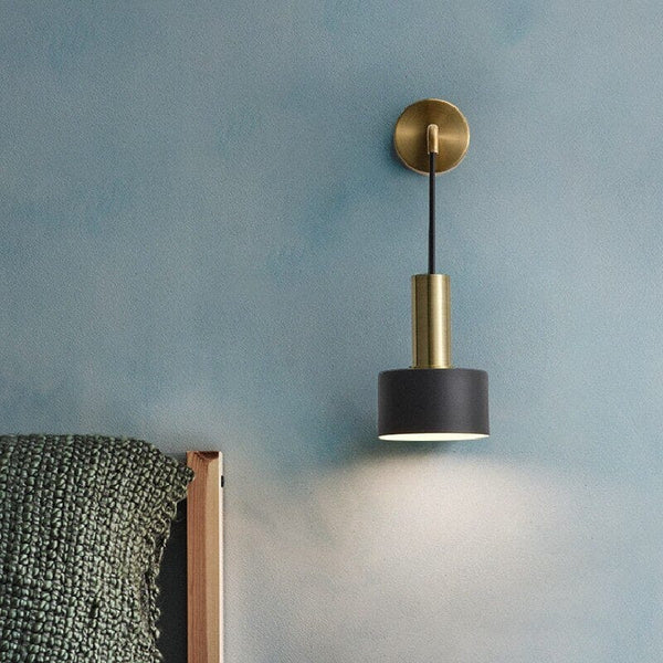 Modern Black And Gold Sconce Wall Lamps