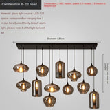 Nordic Restaurant Glass Pendant Lamp