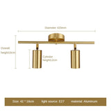 Modern Golden LED Spotlights
