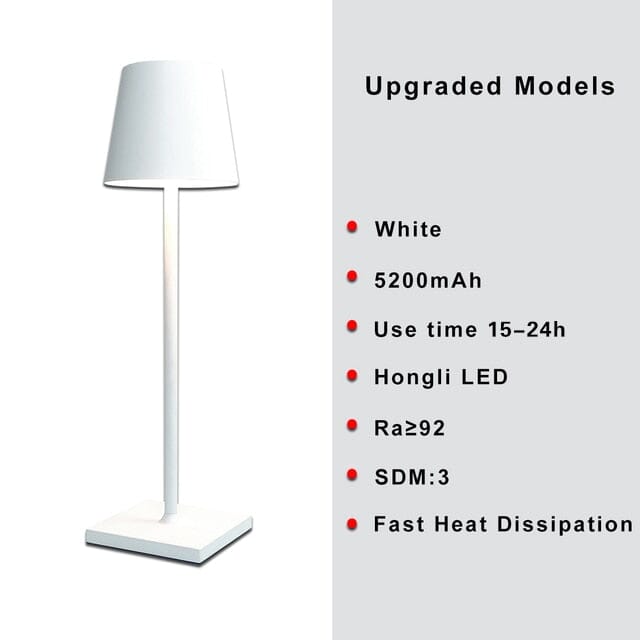 Dimmable Bedside Cordless Table Lamp