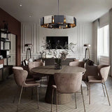 Industrial Style Black Metal Ceiling Chandeliers