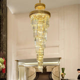 Luxury Safa Spiral Crsytal Chandelier