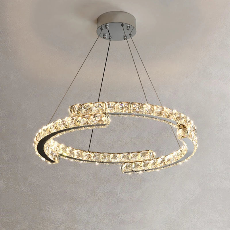 Regent Luxury Crystal Design LED Pendant Lamp