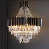 Modern Lustre Crystal Big Led Chandelier