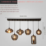 Nordic Restaurant Glass Pendant Lamp