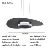 Suavenino Modern Novelty Round Aluminum LED Pendant