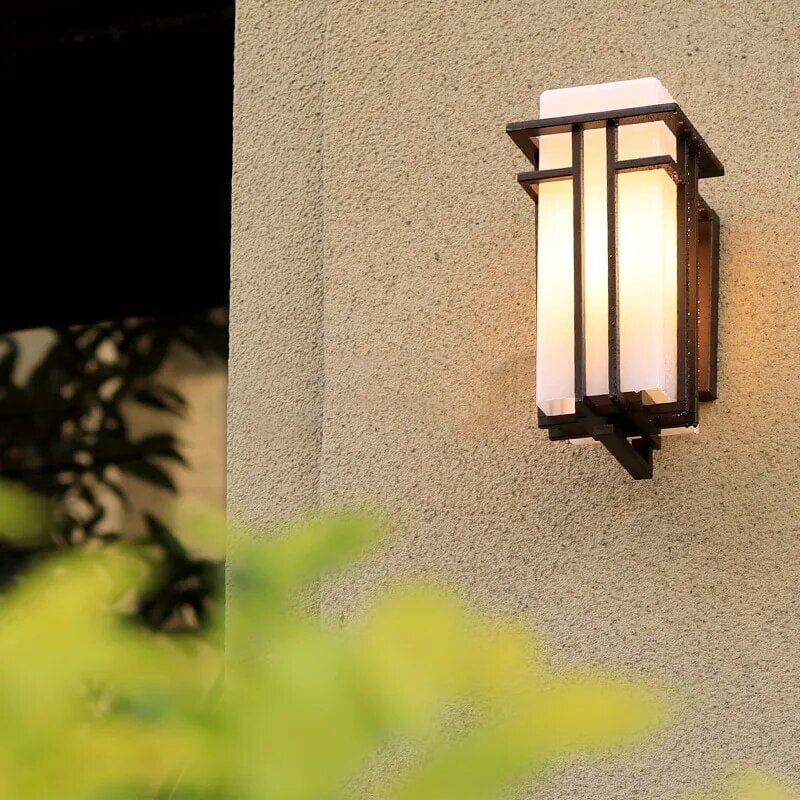 Asia Style Outdoor Waterproof Wall Lamp