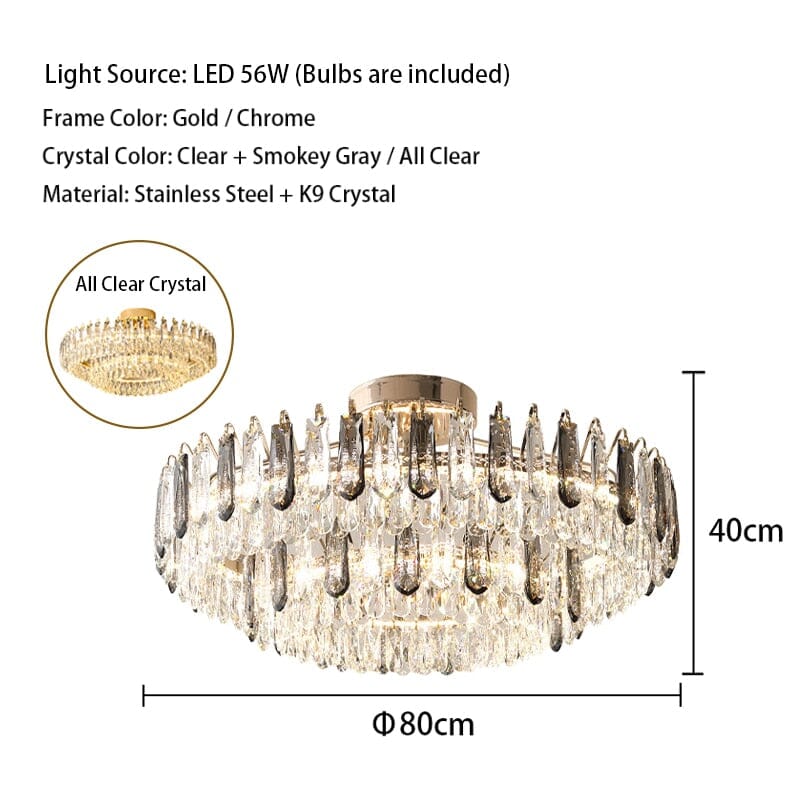 Royal Crystal Adana Ceiling Lamps