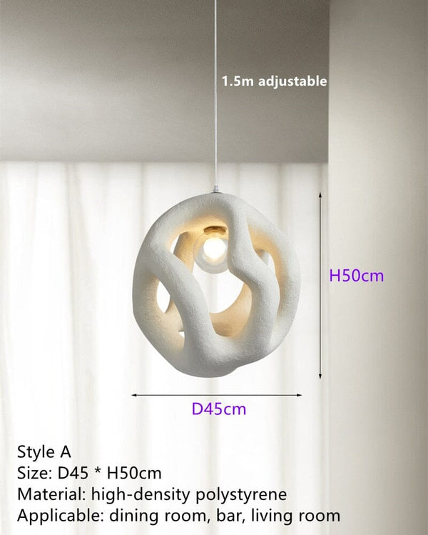 Nordic Handmade  Japan Style LED Chandelier