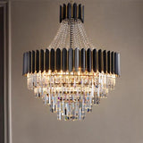 Modern Lustre Crystal Big Led Chandelier