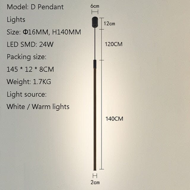 Linear Luxury LED Pole Lamps