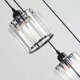 Ava Square Crystal Drop Chandelier