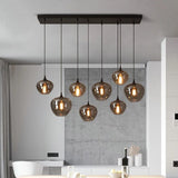 Nordic Apple Glass LED Pendant Lights