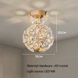 k9 crystal Luxury  LED Wall Lamp