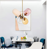 Postmodern Colorful Glass Pendant Lights