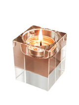 Romantic Crystal Glass Candle Holder