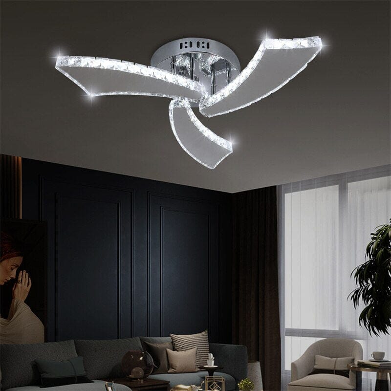 Luxury Crystal LED Ceiling Lamps