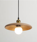 Nordic Solid Wood Decorative Pendant Light