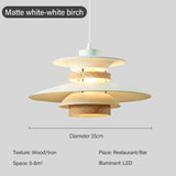 Nordic Two Tone Retro Pendant Lamp