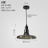 Modern Simple Pendant Glass Loft Hanglamp