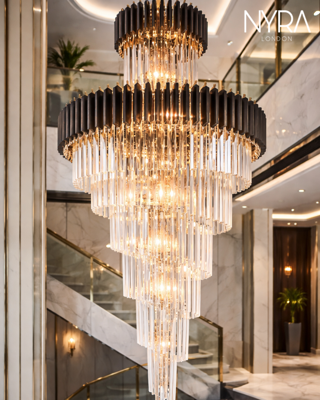 Safa Spiral Chandelier