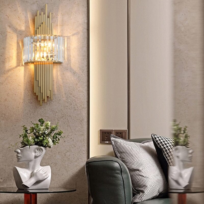 Queen Hafza Crystall wall lamp