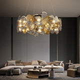 Kensington Postmodern Luxury Gold Art LED Chandelier