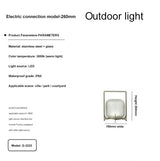 Modern Terrace Garden Outdoor Lights