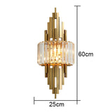 Queen Hafza Crystall wall lamp