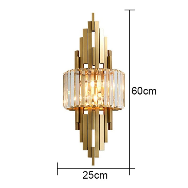 Queen Hafza Crystall wall lamp