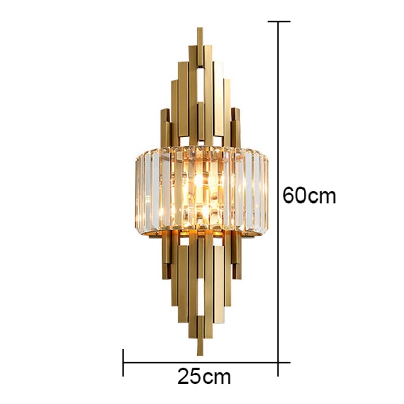 Queen Hafza Crystall wall lamp