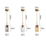 Crissy LED Glass Hanging Lamp