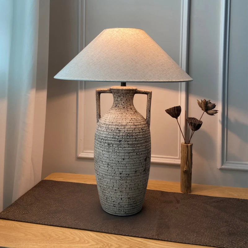 NYRA Handmade Ceramic Desk Lamp