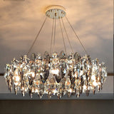 NYRA Crystal Leaf Chandelier Collection